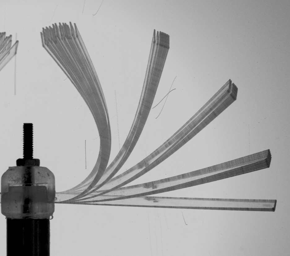 Scaling the thrust and deformations of a rotor with flexible blades